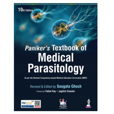 Paniker's Textbook of Medical Parasitology;10th Edition 2026 by Sougata Ghosh