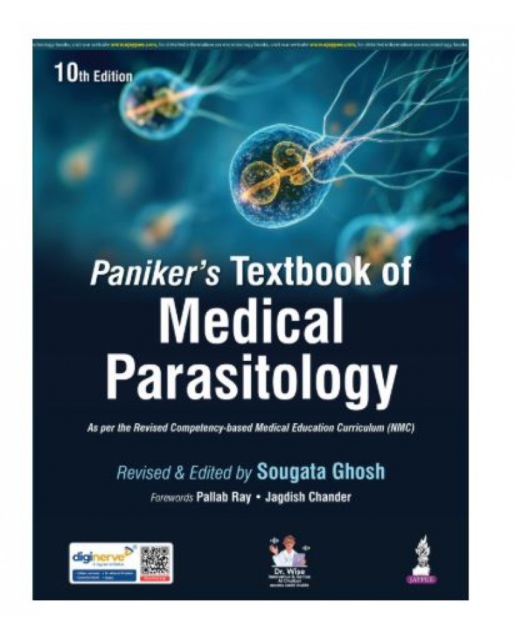 Paniker's Textbook of Medical Parasitology;10th Edition 2026 by Sougata Ghosh