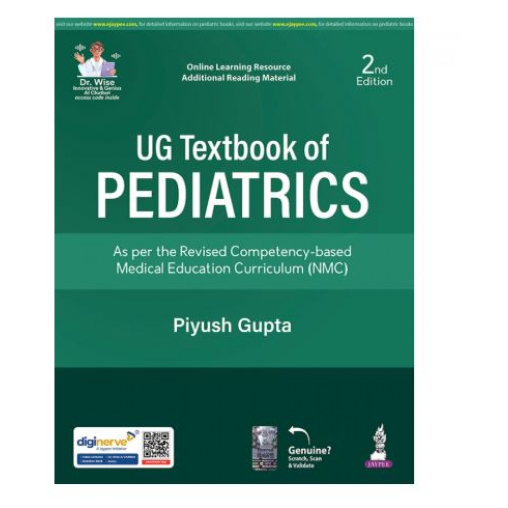 UG Textbook of Pediatrics;2nd Edition 2026 by Piyush Gupta