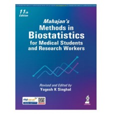 Mahajan's Methods in Biostatistics for Medical Students and Research Workers:11th Edition 2026 By Yogesh K Singhal