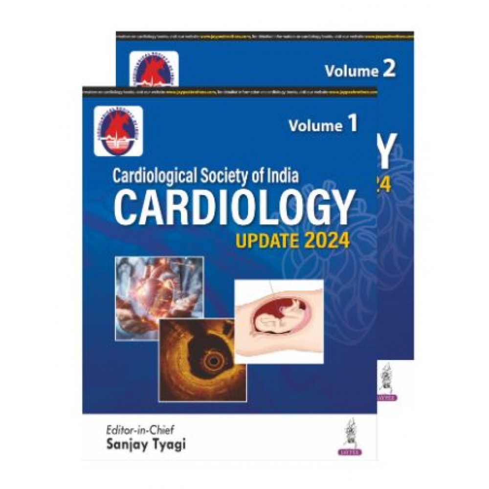 CSI Cardiology Update 2024 (2 Vols Set);1st Edition 2025 by Sanjay Tyagi