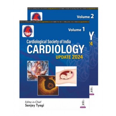 CSI Cardiology Update 2024 (2 Vols Set);1st Edition 2025 by Sanjay Tyagi