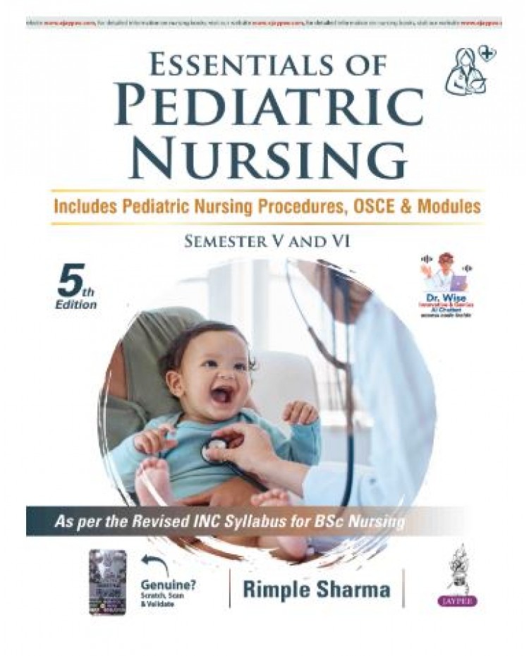 Essentials of Pediatric Nursing;5th Edition 2027 by Rimple Sharma 