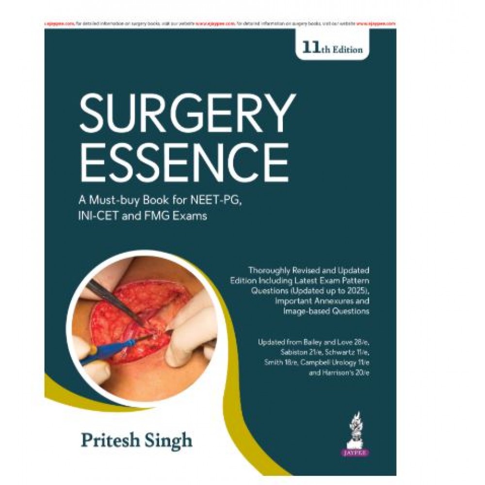 Surgery Essence;11th Edition 2026 By Dr Pritesh Singh