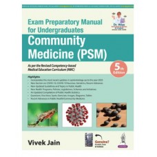 Exam Preparatory Manual for Undergraduates: Community Medicine (PSM);5th Edition 2025 by Vivek Jain 