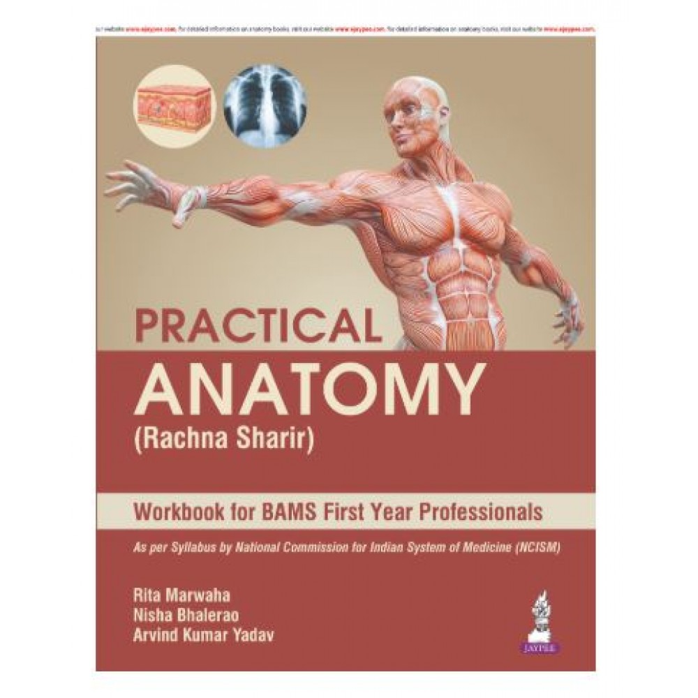 Practical Anatomy (Rachna Sharir) Workbook for BAMS First Year Professionals;1st Edition 2026 by Rita Marwaha, Nisha Bhalerao & Arvind Kumar Yadav