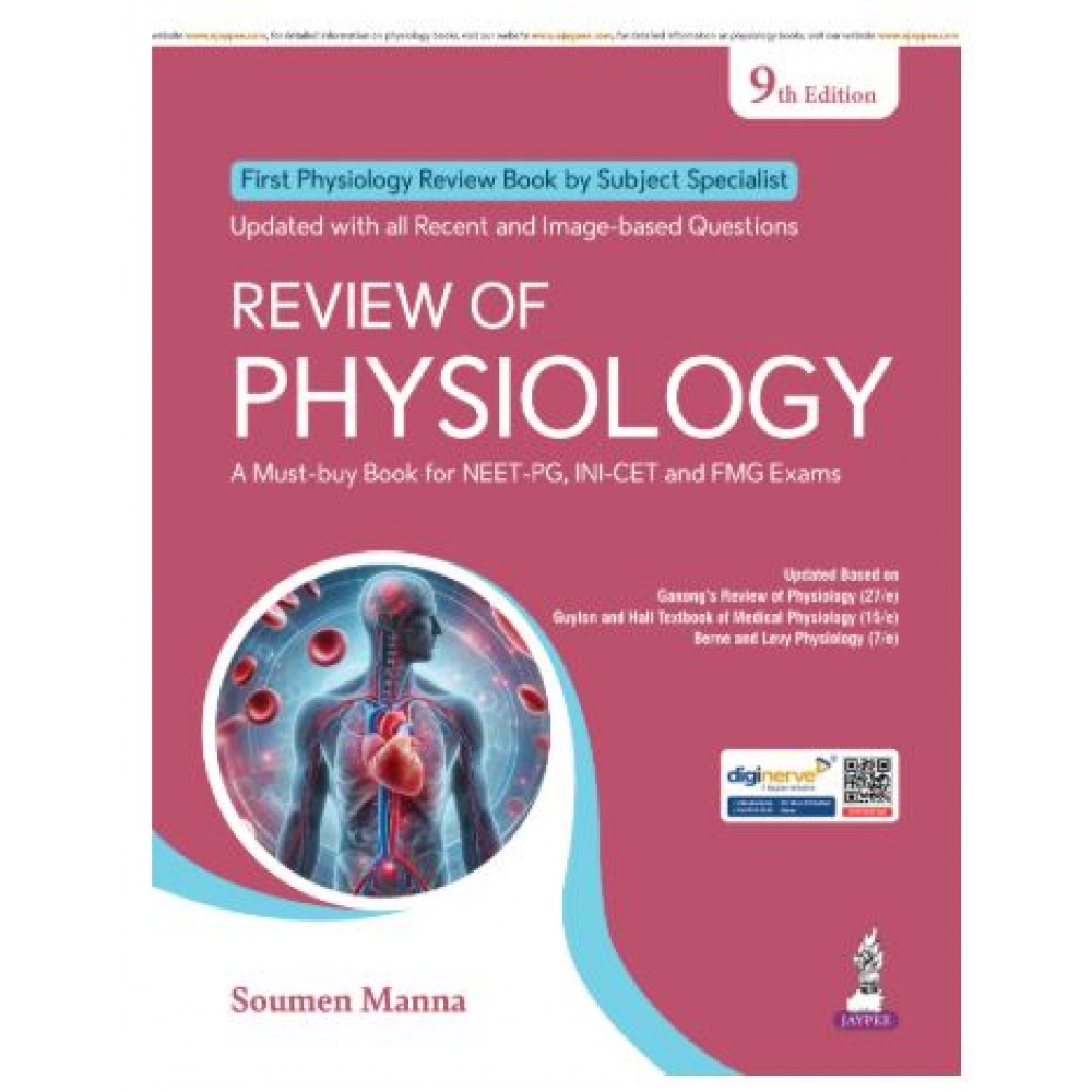 Review of Physiology;9th Edition 2026 by Soumen Manna