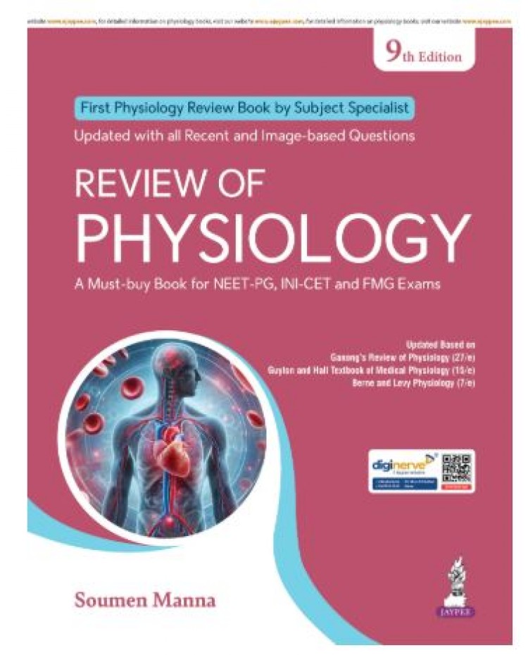 Review of Physiology;9th Edition 2026 by Soumen Manna