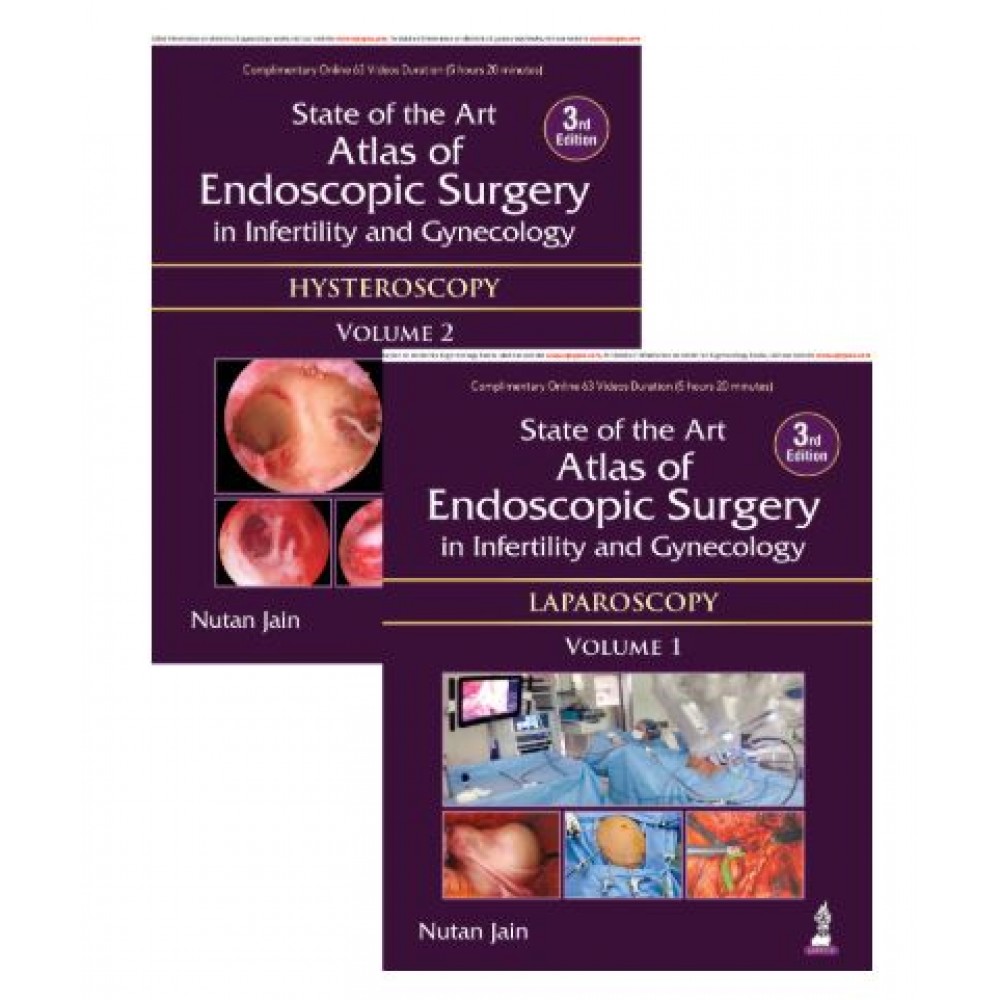 State of the Art Atlas of Endoscopic Surgery in Infertility and Gynecology (2 Volumes);3rd Edition 2026 by Nutan Jain