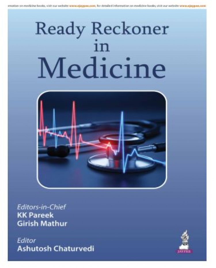 Ready Reckoner in Medicine;1st Edition 2026 by KK Pareek, Girish Mathur & Ashutosh Chaturvedi