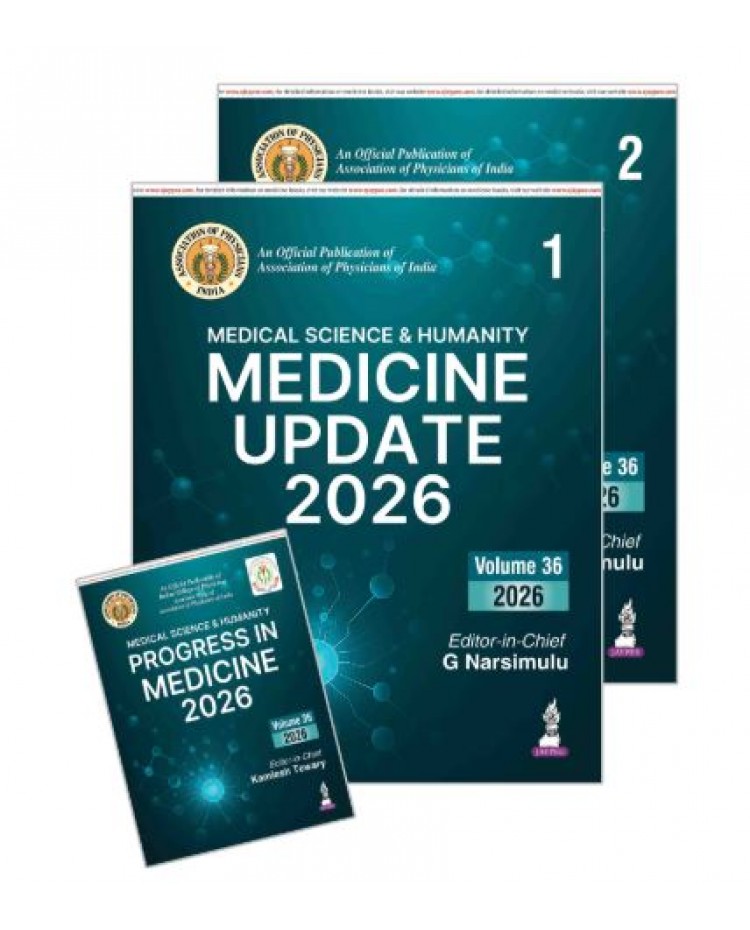 Medical Science & Humanity Medicine Update 2026 (2 Vols.) with Progress in Medicine 2026;1st Edition 2026 by G Narsimulu