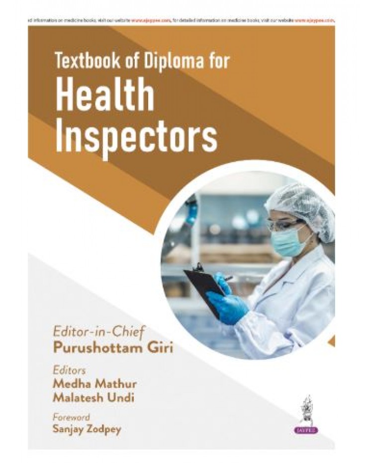 Textbook of Diploma for Health Inspectors;1st Edition 2026 by Purushottam Giri, Mrdha Mathur & Malatesh Undi