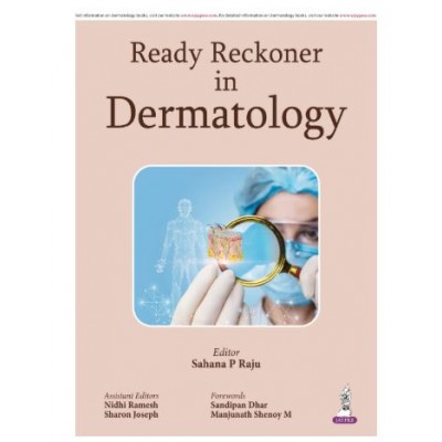 Ready Reckoner in Dermatology;1st Edition 2026 by Sahana P Raju, Nidhi Ramesh & Sharon Joseph