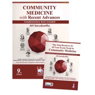 Community Medicine with Recent Advances with One Stop Resource for All Your Exam Needs in Community Medicine;9th Edition 2026 by AH Suryakantha