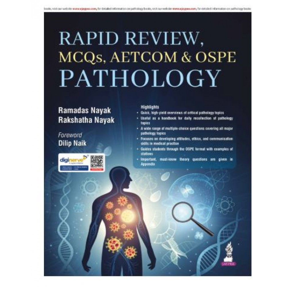 Rapid Review, MCQs, AETCOM & OSPE Pathology;1st Edition 2026 by Ramadas Nayak & Rakshatha Nayak