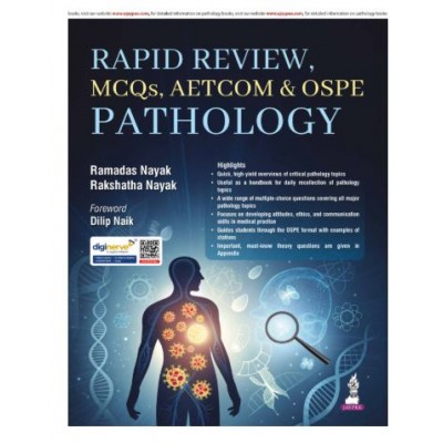 Rapid Review, MCQs, AETCOM & OSPE Pathology;1st Edition 2026 by Ramadas Nayak & Rakshatha Nayak