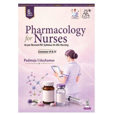 Pharmacology For Nurses;6th Edition 2027 By Padmaja Udaykumar