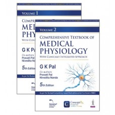 Comprehensive Textbook of Medical Physiology (2 Volume Set) for MBBS Students;5th Edition 2027 by GK Pal, Pravati Pal & Nivedita Nanda