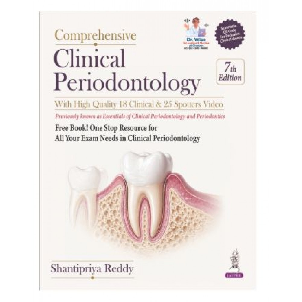Comprehensive Clinical Periodontology for Dental Students, Interns and Practitioners;7th Edition 2027 By Shantipriya Reddy