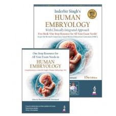 Inderbir Singh’s Human Embryology (With Clinically Integrated Approach) Includes a FREE book of One Stop Resource for All Your Exam Needs;15th Edition 2027 by Raveendranath Veeramani