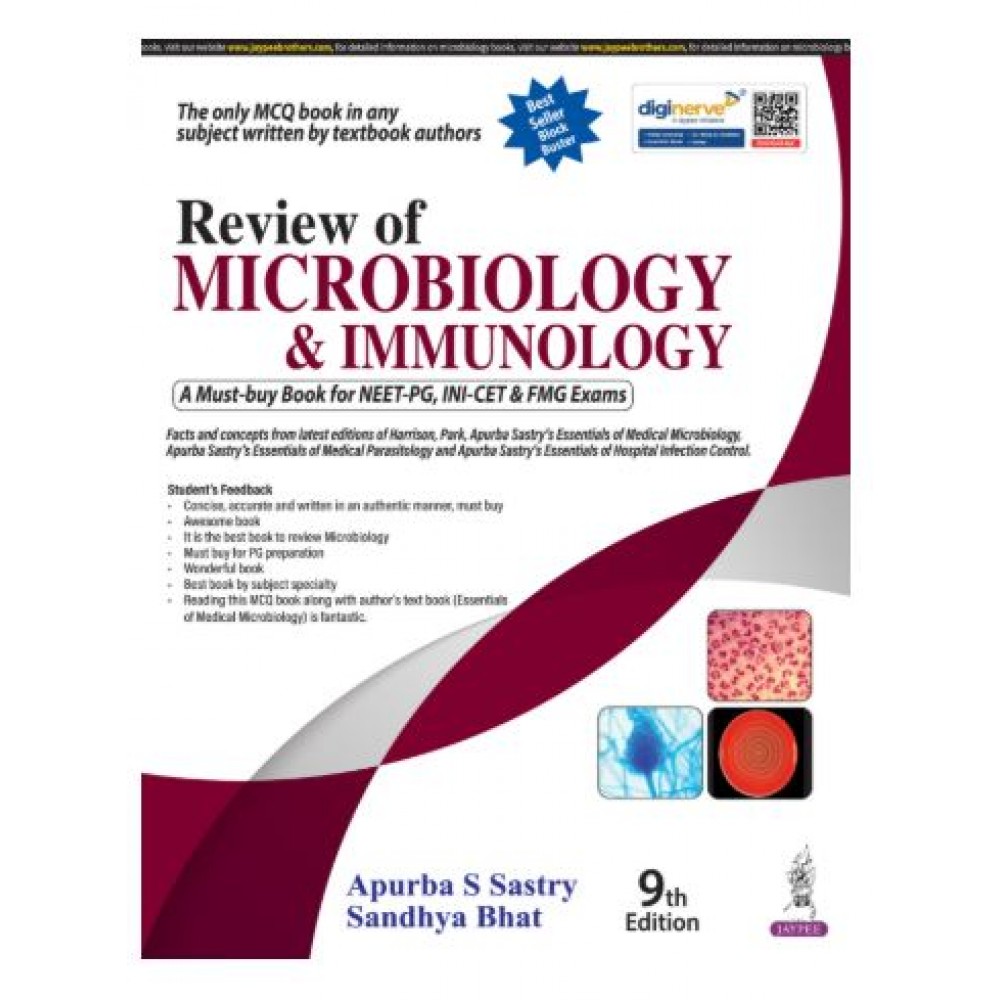 Review of Microbiology & Immunology;9th Edition 2020 by Apurba Sankar Sastry Sandhya Bhat