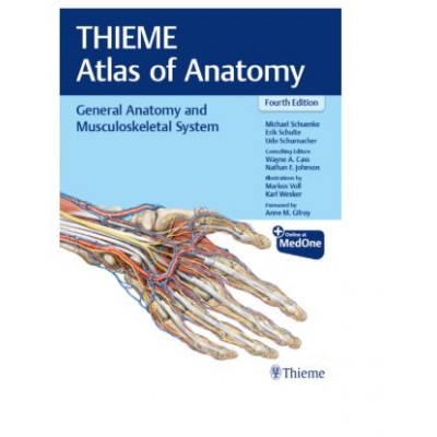 Thieme Atlas of Anatomy: General Anatomy and Musculoskeletal System;4th Edition 2025 By Michael Schuenke,Erik Schulte,Udo Schumacher