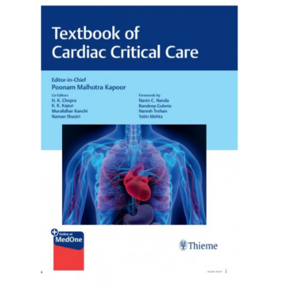 Textbook of Cardiac Critical Care;1st Edition 2023 by Poonam Malhotra Kapoor