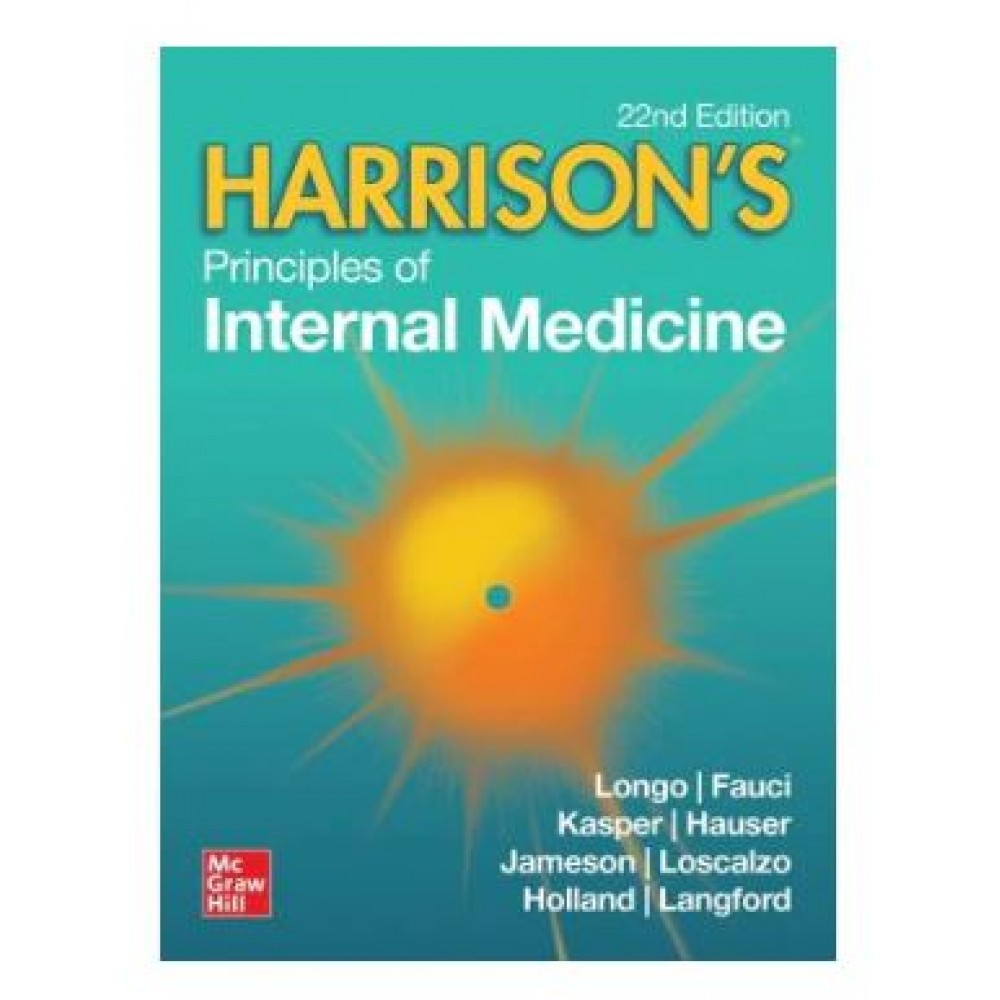 Harrisons Principles of Internal Medicine(2 Vols Set);22nd Edition 2025 by Longo, Fauci, Jameson