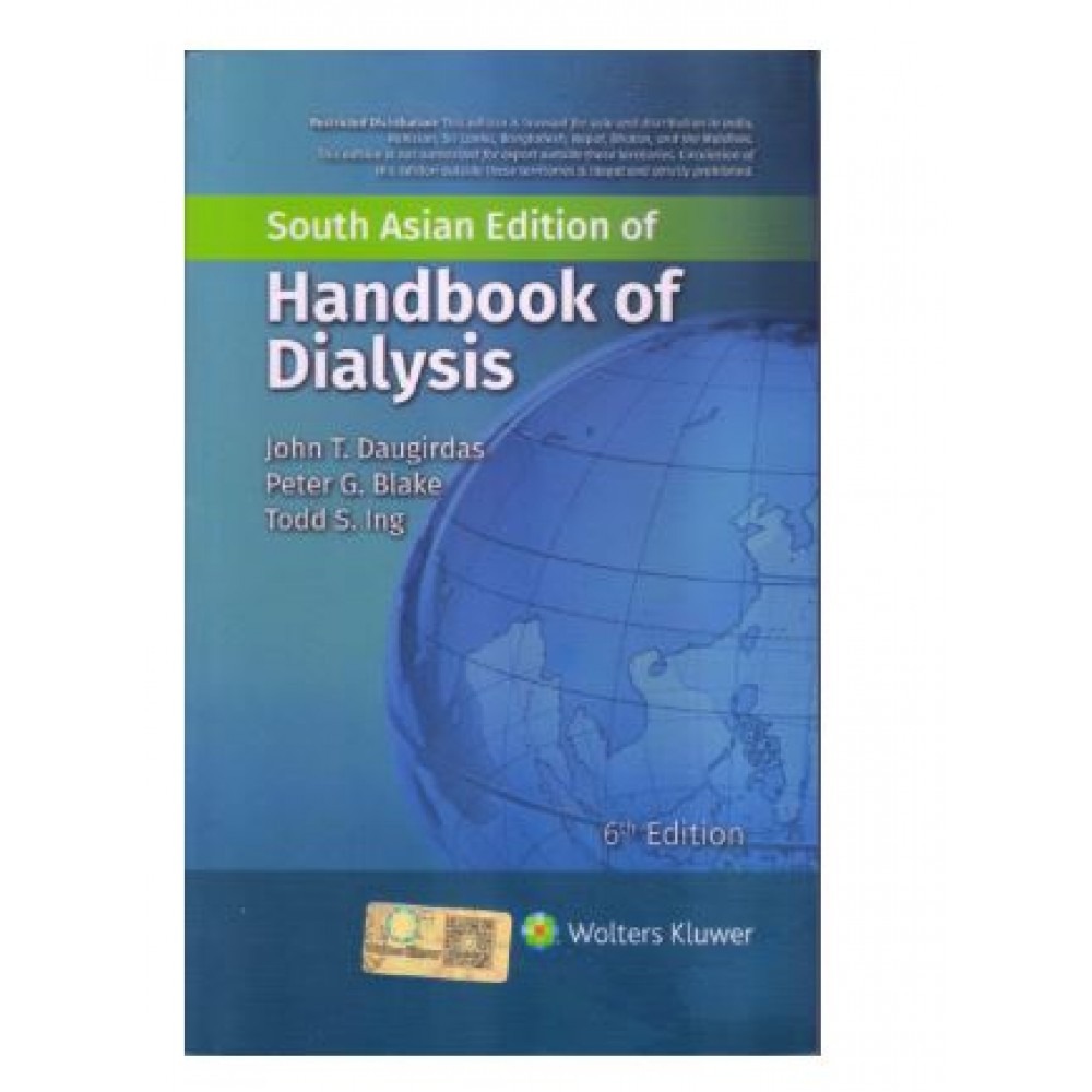 Handbook of Dialysis;6th Edition 2025 by John T Daugirdas & Peter G Blake