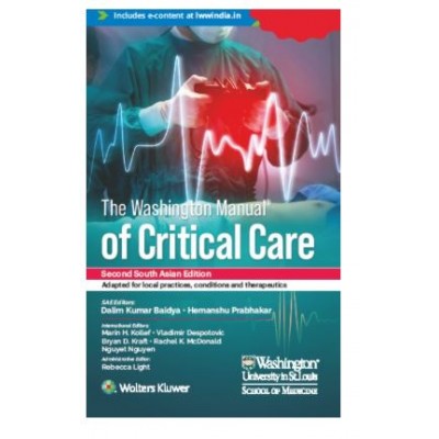 The Washington Manual of Critical Care;2nd (South Asia) Edition 2025 by Dalim Kumar Baidya & Hemanshu Prabhaka