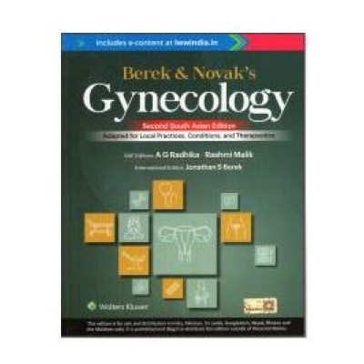 Berek and Novak's Gynecology;2nd(South Asia) Edition 2026 by A.G. Radhika & Rashmi Malik