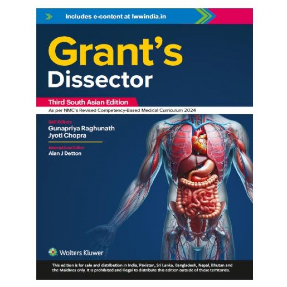 Grant's Dissector;3rd (South Asia) Edition 2026 by Gunapriya Raghunath & Jyoti Chopra
