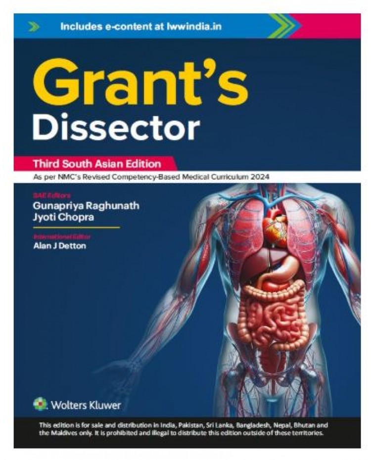 Grant's Dissector;3rd (South Asia) Edition 2026 by Gunapriya Raghunath & Jyoti Chopra