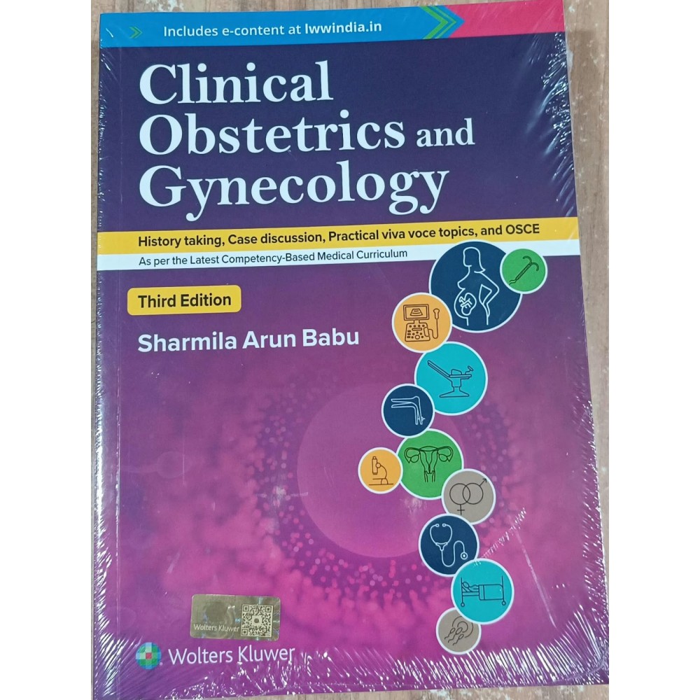 Clinical Obstetrics And Gynecology;3rd Edition 2026 by Sharmila Arun Babu