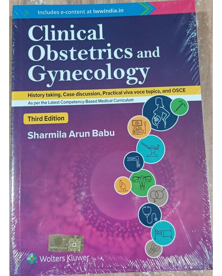 Clinical Obstetrics And Gynecology;3rd Edition 2026 by Sharmila Arun Babu