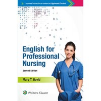 English for Professional Nursing;2nd Edition 2018 By Mary T.David