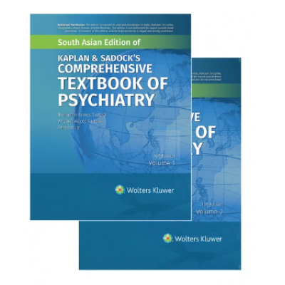 Kaplan & Sadock's Comprehensive Textbook of Psychiatry (2 Volume Set);10th (South Asia) Edition 2022 By Benjamin James Sadock