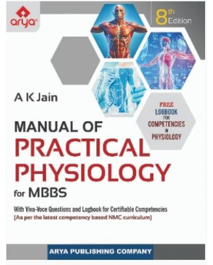 Manual of Practical Physiology For MBBS;8th Edition 2027 by AK Jain 