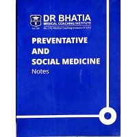 Preventative And Social Medicine Bhatia Notes 2019-20