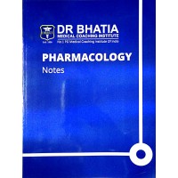 Pharmacology Bhatia Notes 2019-20