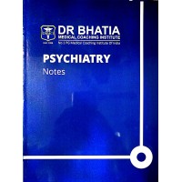 Psychiatry Bhatia Notes 2019-20