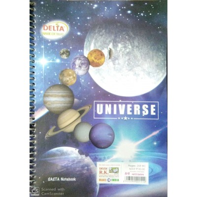 DELTA UNIVERSE A4 NOTEBOOK-268 PAGE