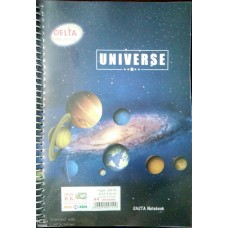 DELTA UNIVERSE A4 NOTEBOOK-268 PAGE PLAIN COPY