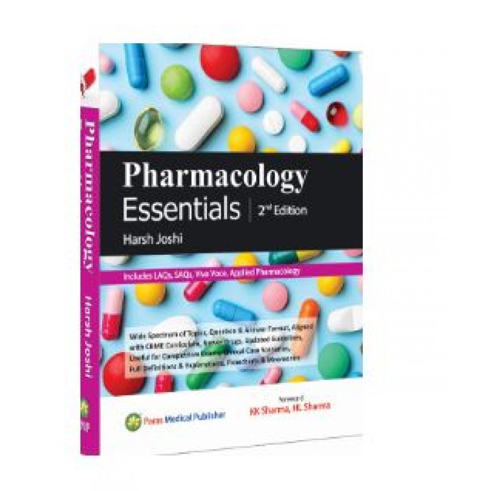 Pharmacology Essentials Prep Manual;2nd Edition 2025 by Harsh Joshi