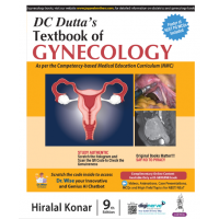 DC Dutta's Textbook of Gynecology;9th Edition 2024 By Hiralal Konar