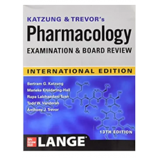 Katzung & Trevor's Pharmacology Examination and Board Review;13th Edition 2021 By Bertram G Katzung