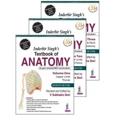 Inderbir Singh’s Textbook of Anatomy;7th Edition 2019 (3 Volume Set) by V Subhadra Devi