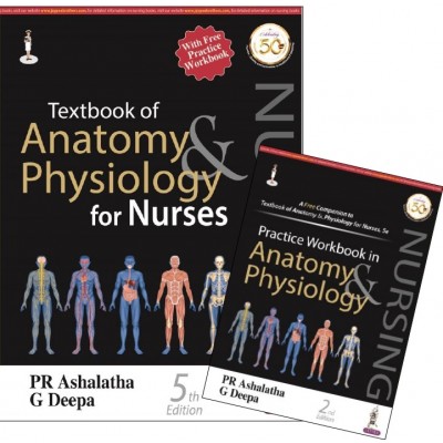 Textbook of Anatomy & Physiology for Nurses with Free Booklet;5th Edition 2020 By PR Ashalatha G Deepa