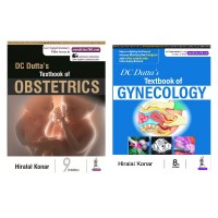 Combo Pack of DC Dutta's Textbook of Obstetrics + DC Dutta's Textbook of Gynecology 2020 By Hiralal Konar