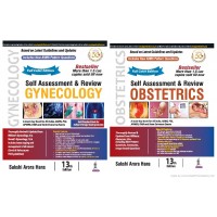 Combo Pack of Self Assessment & Review Obstetrics - Gynecology;13th Edition 2020 By Sakshi Arora Hans